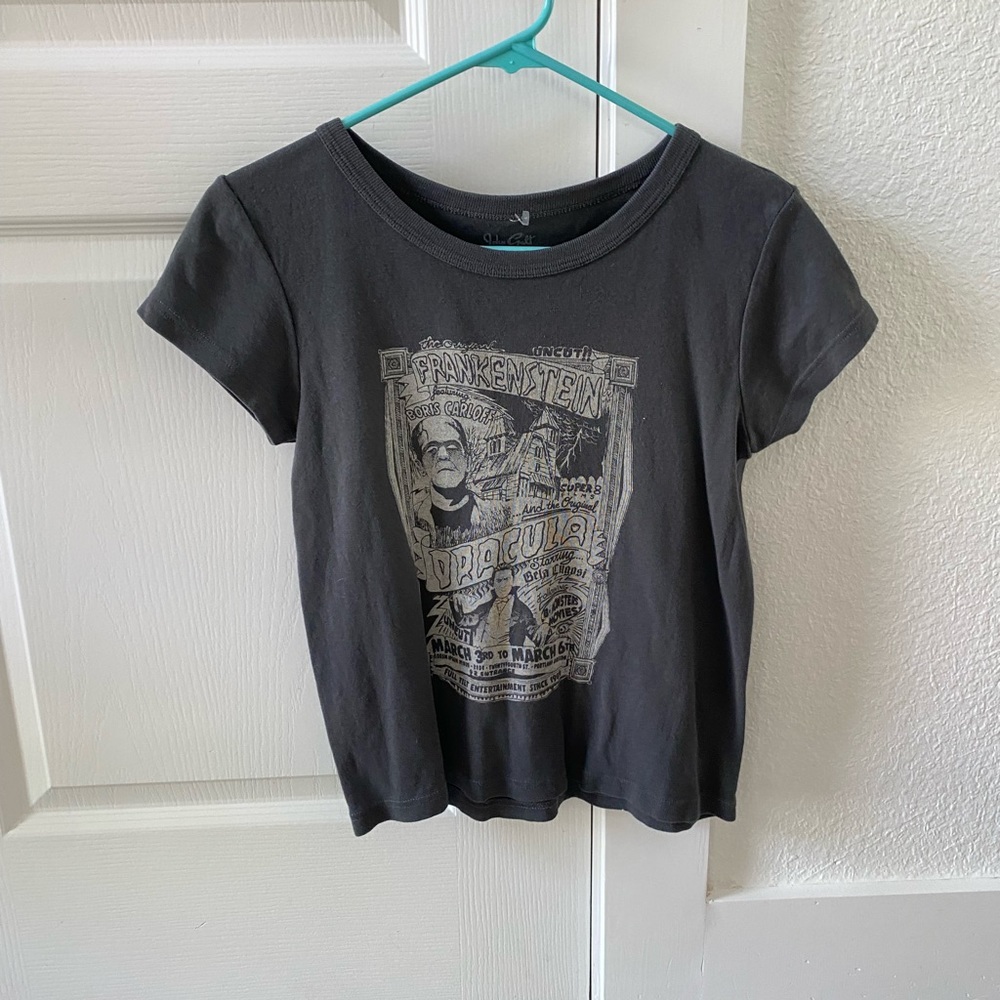 Woman’s Brandy Melville “Monster Movies” Graphic Tee
